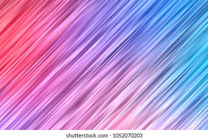 Light Blue, Red vector template with bent lines. Brand-new colored illustration in marble style with gradient. Marble design for your web site.