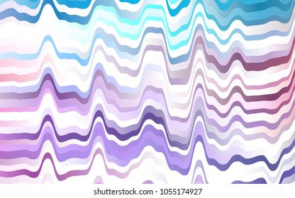 Light Blue, Red vector template with bubble shapes. Shining crooked illustration in marble style. The best blurred design for your business.