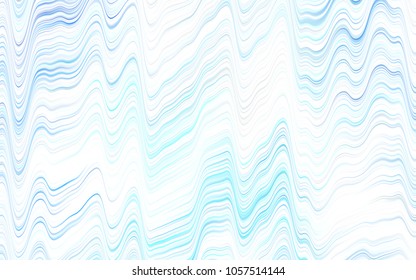 Light Blue, Red vector template with bubble shapes. Creative geometric illustration in marble style with gradient. Textured wave pattern for backgrounds.