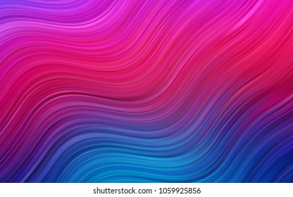 Light Blue, Red vector template with liquid shapes. Geometric illustration in marble style with gradient.  A new texture for your  ad, booklets, leaflets.