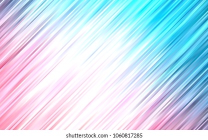 Light Blue, Red vector template with lines, ovals. A completely new color illustration in marble style. Marble style for your business design.