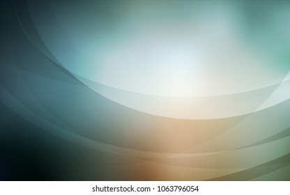Light Blue, Red vector template with bubble shapes. Colorful abstract illustration with gradient lines. New composition for your brand book.