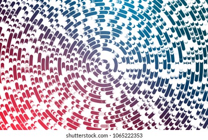 Light Blue, Red vector template with bent ribbons. A completely new color illustration in marble style. Pattern for your business design.
