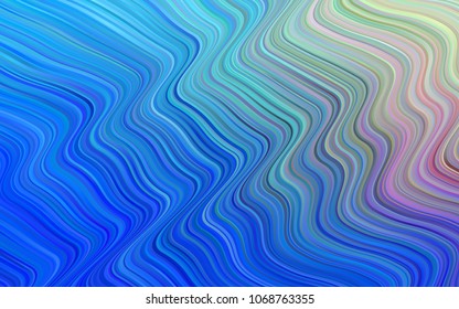 Light Blue, Red vector template with bubble shapes. Brand-new colored illustration in marble style with gradient. A completely new template for your business design.