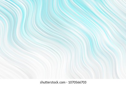 Light Blue, Red vector template with bent ribbons. Brand-new colored illustration in marble style with gradient. Brand-new design for your ads, poster, banner.