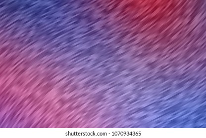 Light Blue, Red vector template with bent lines. A completely new color illustration in marble style. The elegant pattern for brand book.