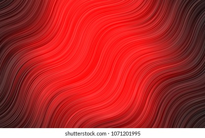 Light Blue, Red vector template with lines, ovals. An elegant bright illustration with gradient. New composition for your brand book.