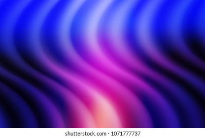 Light Blue, Red vector template with lines, ovals. Creative geometric illustration in marble style with gradient. New composition for your brand book.