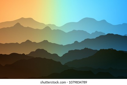 Light Blue, Red vector template with liquid shapes. Shining illustration, which consist of blurred lines, circles. Pattern for your business design.