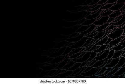 Light Blue, Red vector  template with circles. Blurred decorative design in abstract style with bubbles. Completely new template for your brand book.
