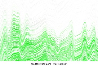 Light Blue, Red vector template with bent ribbons. Glitter abstract illustration with wry lines. A completely new template for your business design.
