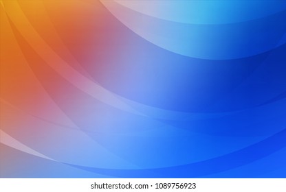 Light Blue, Red vector template with abstract circles. Brand-new colored illustration in marble style with gradient. Textured wave pattern for backgrounds.