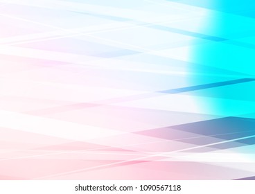 Light Blue, Red vector template with repeated sticks. Lines on blurred abstract background with gradient. The template can be used as a background.