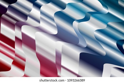 Light Blue, Red vector template with liquid shapes. An elegant bright illustration with gradient. A new texture for your  ad, booklets, leaflets.