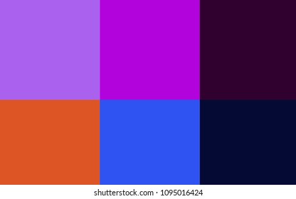 Light Blue, Red vector template with rainbow of colours. Decorative design of colorful palette. Smart set of colors for your work as a designer.
