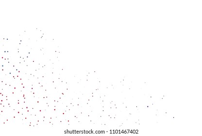 Light Blue, Red vector  template with circles. Blurred bubbles on abstract background with colorful gradient. Beautiful design for your business natural advert.