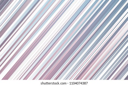 Light Blue, Red vector template with repeated sticks. Glitter abstract illustration with colored sticks. The template can be used as a background.