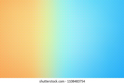 Light Blue, Red vector template with circles. Modern abstract illustration with colorful water drops. Completely new template for your brand book.
