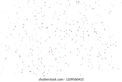 Light Blue, Red vector  template with circles. Modern abstract illustration with colorful water drops. Completely new template for your brand book.