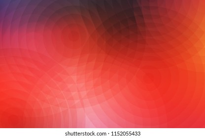 Light Blue, Red vector template with circles. Blurred decorative design in abstract style with bubbles. Completely new template for your brand book.