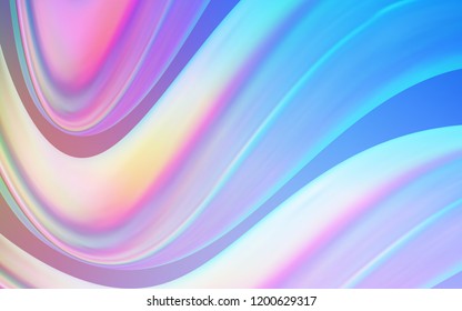 Light Blue, Red vector template with bubble shapes. Blurred geometric sample with gradient bubbles.  A new texture for your  ad, booklets, leaflets.