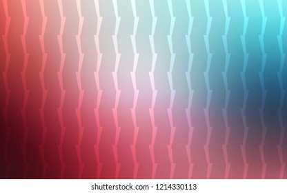 Light Blue, Red vector template with repeated sticks. Decorative shining illustration with lines on abstract template. Smart design for your business advert.
