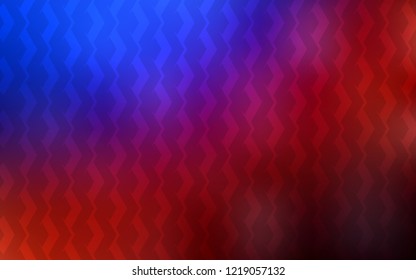 Light Blue, Red vector template with repeated sticks. Blurred decorative design in simple style with lines. Smart design for your business advert.