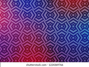 Light Blue, Red vector template with repeated sticks. Shining colored illustration with narrow lines. Pattern for ads, posters, banners.