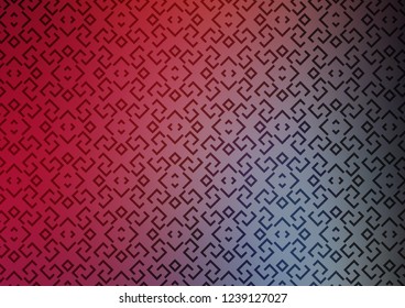 Light Blue, Red vector template with repeated sticks. Decorative shining illustration with lines on abstract template. Pattern for business booklets, leaflets.