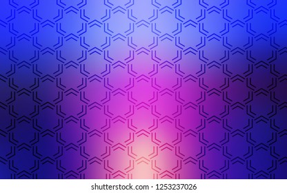 Light Blue, Red vector template with repeated sticks. Lines on blurred abstract background with gradient. Pattern for your busines websites.