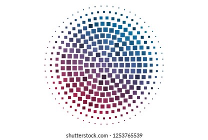 Light Blue, Red vector template with crystals, rectangles. Modern abstract illustration with colorful rectangles. Smart design for your business advert.