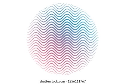 Light Blue, Red vector template with repeated sticks. Glitter abstract illustration with colored sticks. Backdrop for TV commercials.