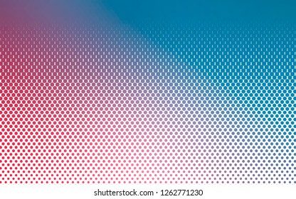 Light Blue, Red vector template with circles. Modern abstract illustration with colorful water drops. Design for posters, banners.
