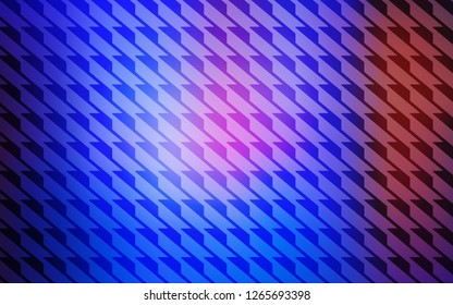 Light Blue, Red vector template with repeated sticks. Blurred decorative design in simple style with lines. Smart design for your business advert.