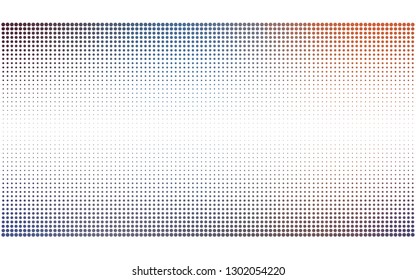 Light Blue, Red vector  template with circles. Modern abstract illustration with colorful water drops. New template for your brand book.