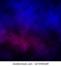 Light Blue, Red vector template with wry lines. Colorful illustration in abstract style with bent lines. Template for cellphones.