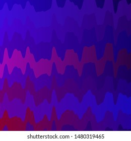 Light Blue, Red vector template with curves. Colorful illustration with curved lines. Pattern for commercials, ads.