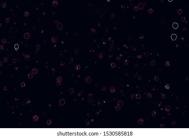 Light Blue, Red vector template with organic meal. Decorative illustration with food on abstract template. Pattern for menu of cafes, bars, restaurants.