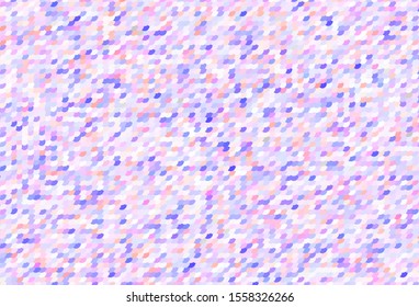 Light Blue, Red vector template with circles. Blurred decorative design in abstract style with bubbles. Pattern for ads, leaflets.