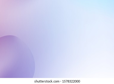 Light Blue, Red vector template with abstract circles. Modern gradient abstract illustration with bandy lines. A completely new memphis design for your business.