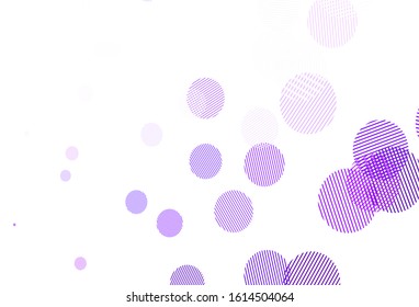 Light Blue, Red vector template with circles. Blurred decorative design in abstract style with bubbles. Pattern for futuristic ad, booklets.
