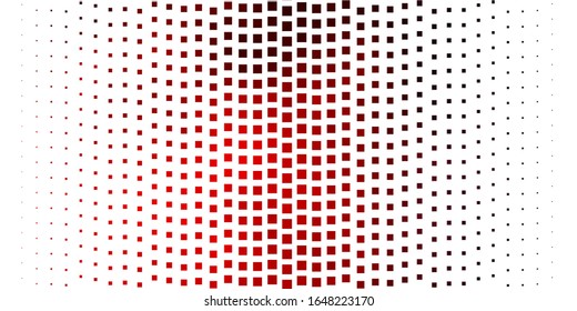 Hellblaue, rote Vektorillustration-Vorlage in Rechtecken. Abstrakte Farbverlauf-Abbildung mit Rechtecken. Das beste Design für Ihre Anzeige, Ihr Poster, Ihr Banner.