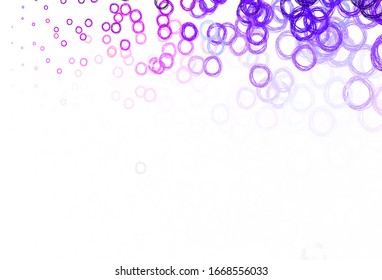Light Blue, Red vector template with circles. Modern abstract illustration with colorful water drops. Design for poster, banner of websites.