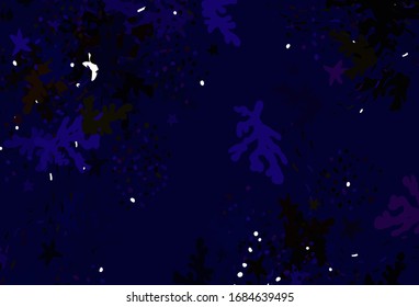 Light Blue, Red vector template with chaotic shapes. Simple colorful illustration with abstract gradient shapes. Elegant design for wallpapers.