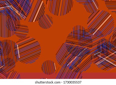 Light Blue, Red vector template with circles. Beautiful colored illustration with blurred circles in nature style. Pattern for textures of wallpapers.