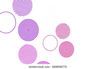 Light Blue, Red vector template with circles. Blurred bubbles on abstract background with colorful gradient. Pattern for beautiful websites.