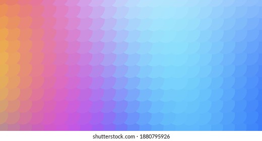 Light Blue, Red vector template with circles. Abstract illustration with colorful spots in nature style. Design for your commercials.