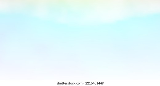 Light Blue, Red vector template with sky, clouds. Abstract illustration with colorful gradient clouds. Beautiful layout for uidesign.