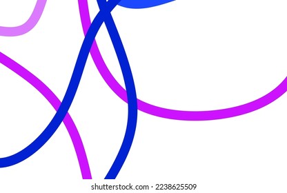 Light Blue, Red vector template with chaotic shapes. Decorative design in abstract style with random forms. Simple design for your web site.