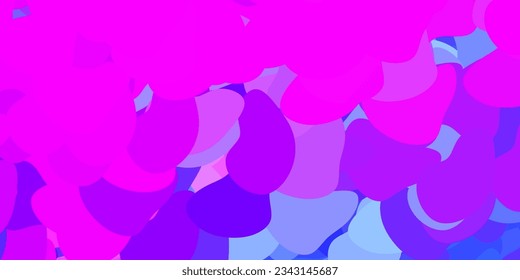 Light blue, red vector template with abstract forms. Simple design in abstract style with gradient forms. Smart design for your business.
